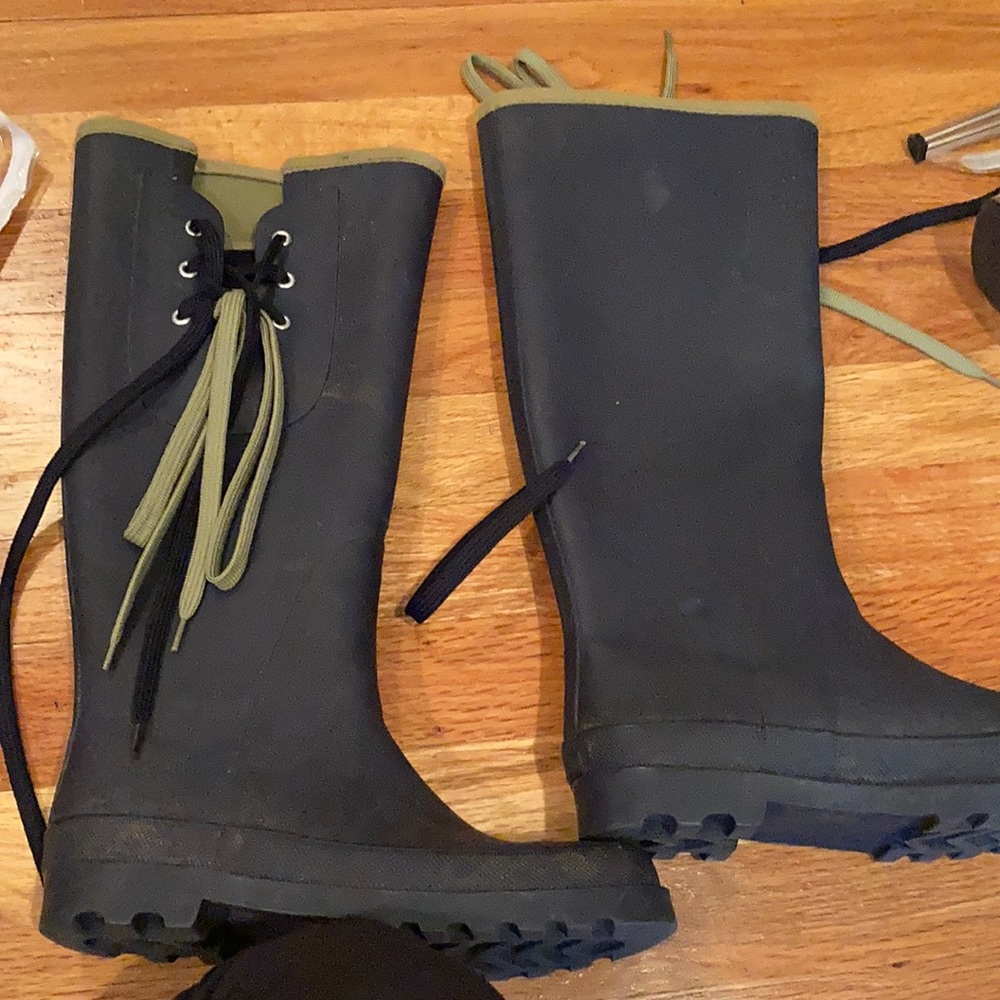J crew rain boots
